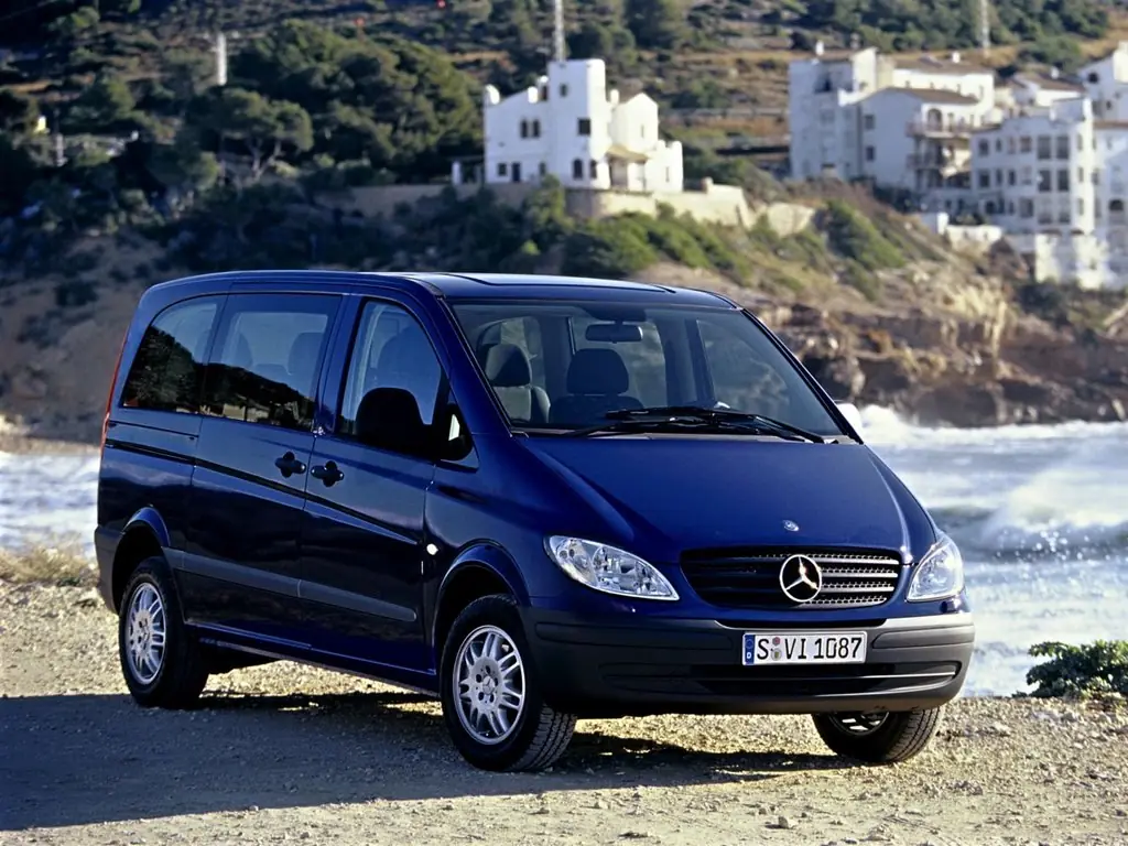 Mercedes-Benz Vito (W639) 2 поколение, минивэн (08.2003 - 02.2010)